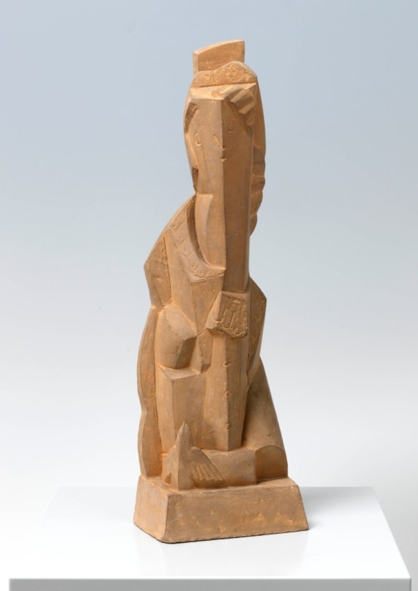 Femme à l'oiseau